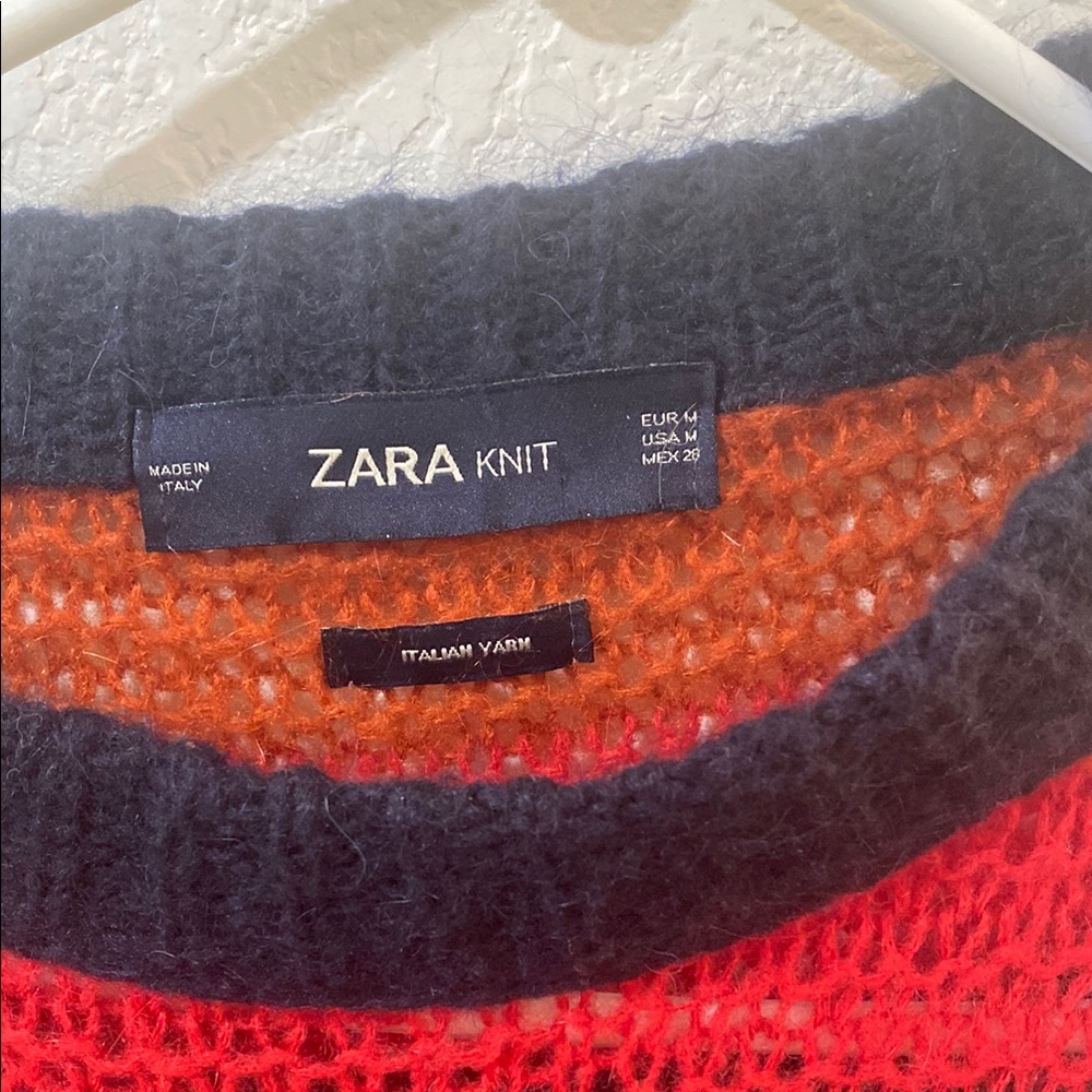 Zara Knit Women's Red Sweater